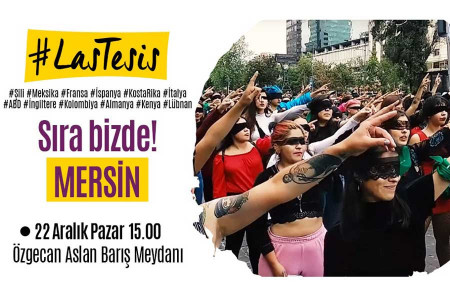 Mersin’de ‘suçlu ben değilim’ eylemi