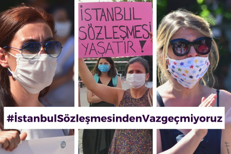 ‘İstanbul Sözleşmesi’nden vazgeçmiyoruz’ sözümüzü büyütmeye sen de var mısın?