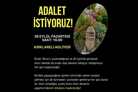 İlknur’u katleden S.G. ikinci kez hakim karşısına çıkıyor