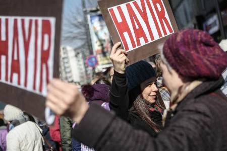 Canımızı alana kadar çalıştıranlara da tek adamlara da 'hayır'