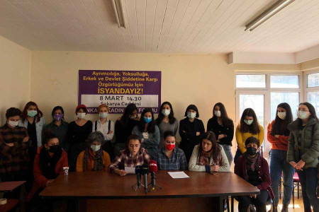 Ankara Kadın Platformu: Ayrımcılığa, yoksulluğa, şiddete karşı alanlardayız