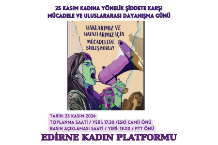 Edirneli kadınlar: 'Haklarımız için mücadelede birleşiyoruz'