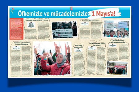 Öfkemizle ve mücadelemizle 1 Mayıs’a!