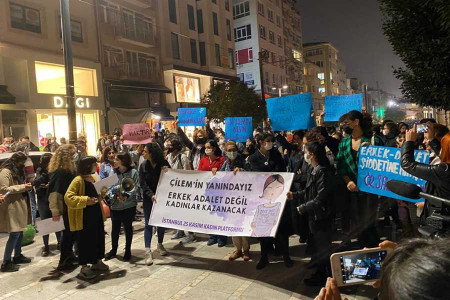 Kadınlar Çilem için sokakta| Çilem Doğan’ın cezalandırılmasını kabul etmiyoruz