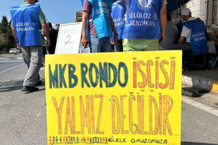 MKB Rondo işçileri grevde: ‘İnsan olarak görülmek istiyorum’