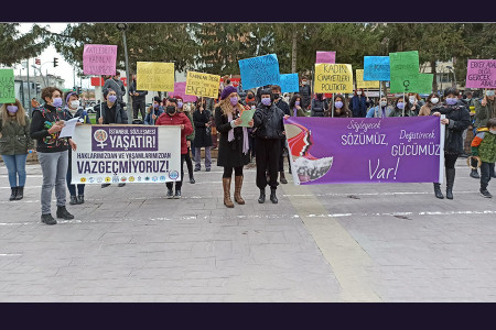 'Kadınlar sözleşmeden çekilmiyor!'