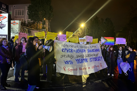 Boğaziçi Üniversitesinde 25 Kasım açıklaması: 'Hak ettiğimiz hayatı tırnaklarımızla kazıyarak alacağız'