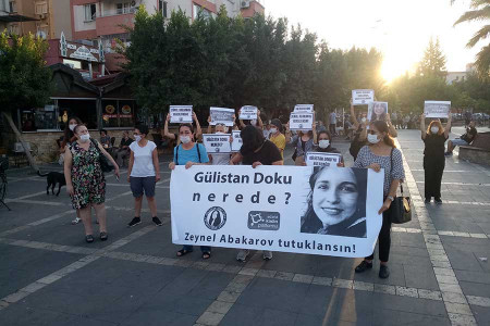 Gülistan Doku’nun annesi ve ablasına yapılan saldırı Adana’da protesto edildi