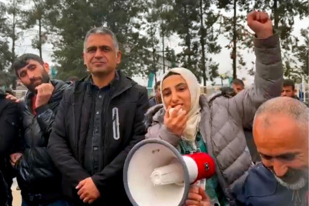 Özak Tekstil'de direnen işçilerden Funda Bakış, EMEP'in Haliliye Belediye Başkan Adayı oldu