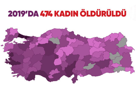 GÜNÜN RAKAMI: 2019 son 10 yılda en çok kadın cinayeti işlenen yıl oldu