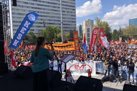 1 Mayıs 2023| Ankara: Bu karanlığı yırtıp atacağız