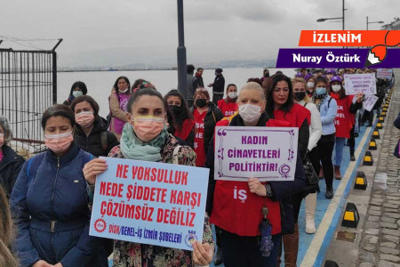 Bornova’da işçi kadınların 25 Kasımı: Bu eylemin her şeyini biz yaptık!