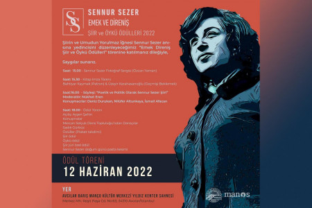 Sennur Sezer Emek-Direniş Ödülleri Töreni 12 Haziran’da