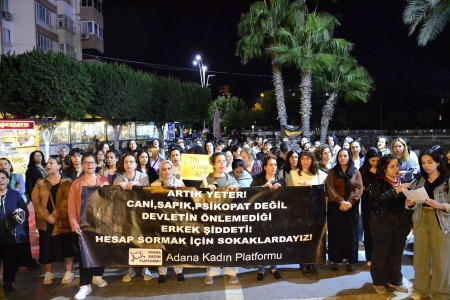 Adana’da kadınlar cinayetlere karşı yürüdü: Yasalar uygulanmıyor, tedbir alınmıyor
