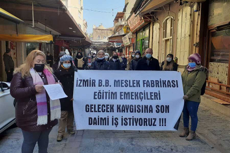 Meslek Fabrikasından kadınlar: Dayanışma ile mücadelemiz zaferle sonuçlanacak!