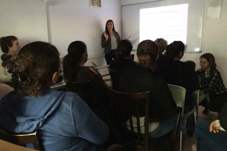 Tuzluçayır Kadınları Dayanışma Derneğinde tartışma atölyesi başladı