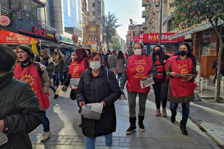 EMEP kadınlara seslendi: Eşit, özgür, şiddetsiz bir yaşamı birlikte kazanacağız, kadınlar kazanacak!