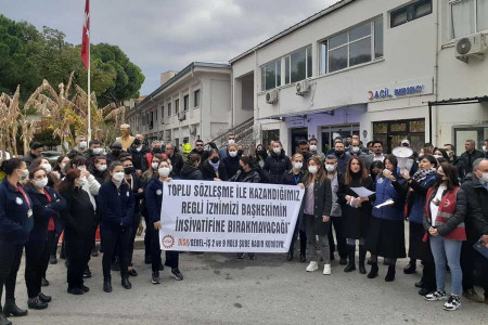 Genel-İş İzmir 2 No’lu Şube üyesi Eşrefpaşa emekçileri: Regli izni hakkımızı söke söke alırız