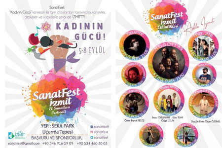 İzmit’te düzenlenecek ‘adının Gücü’temalı SanatFest başlıyor