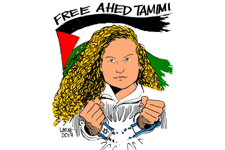 GÜNÜN ÇİZİMİ: Filistin’in Cesur Kızı