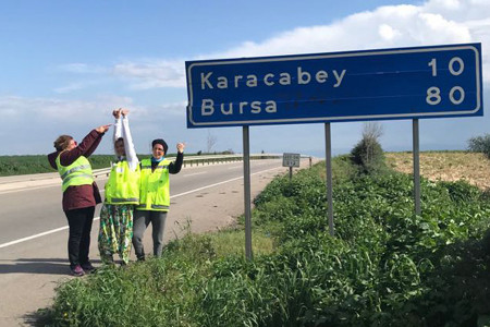 GÜNÜN ÇAĞRISI: Şiddete ve istismara karşı yürüyen kadınlar Bursa’da