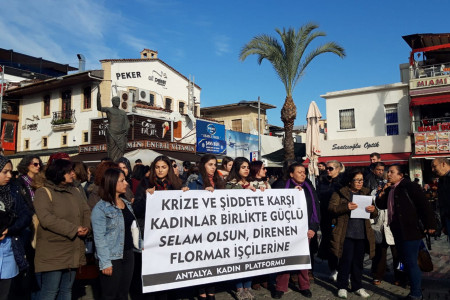 Antalyalı kadınlar: 2019’a kadın direngenliği ile gireceğiz