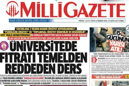 Milli Gazete hedef gösterdi, üniversitedeki ‘eşitlik’ dersine soruşturma başlatıldı