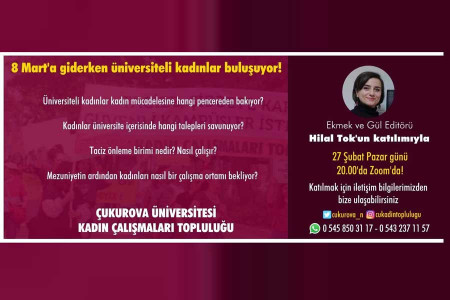 8 Mart’a giderken üniversiteli kadınlar buluşuyor