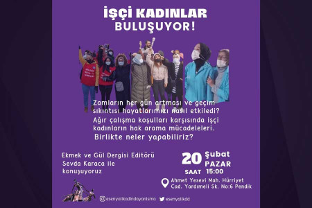 İşçi kadınlar buluşuyor