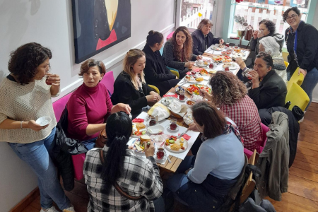 Maltepe'de kadınlar kahvaltıda buluştu: Gündemimiz bol, yan yanayız