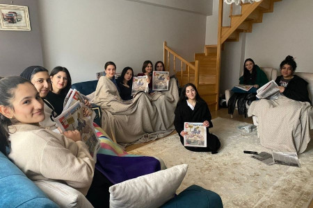 Esenyurt'ta genç kadınlar Ekmek ve Gül kahvaltısında buluştu