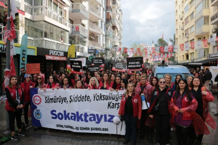 Genel-İş İzmir Şubeleri kadın işçiler: İnsanca bir yaşam için mücadelemiz var