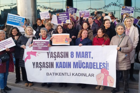 Batıkentli kadınlar 8 Mart için buluştu