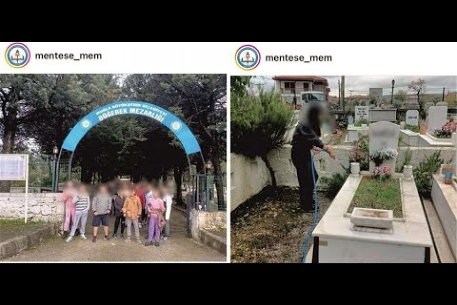 Maltepe'de velilerden ÇEDES projesine tepki: 'Çocuklara mezar temizletilmesi hiç sağlıklı değil'