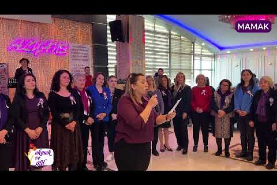 Tuzluçayırlı kadınlar 8 Mart programında buluştu: 'Savaşlara, yoksulluğa, sömürüye karşı gücümüz birliğimiz'