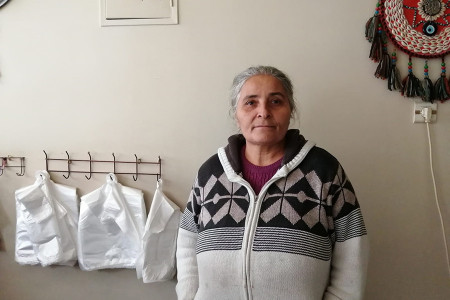 Yufka dükkanında yoksulluk yansıması