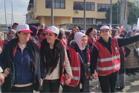 Sunel Tütün işçileri grevde!