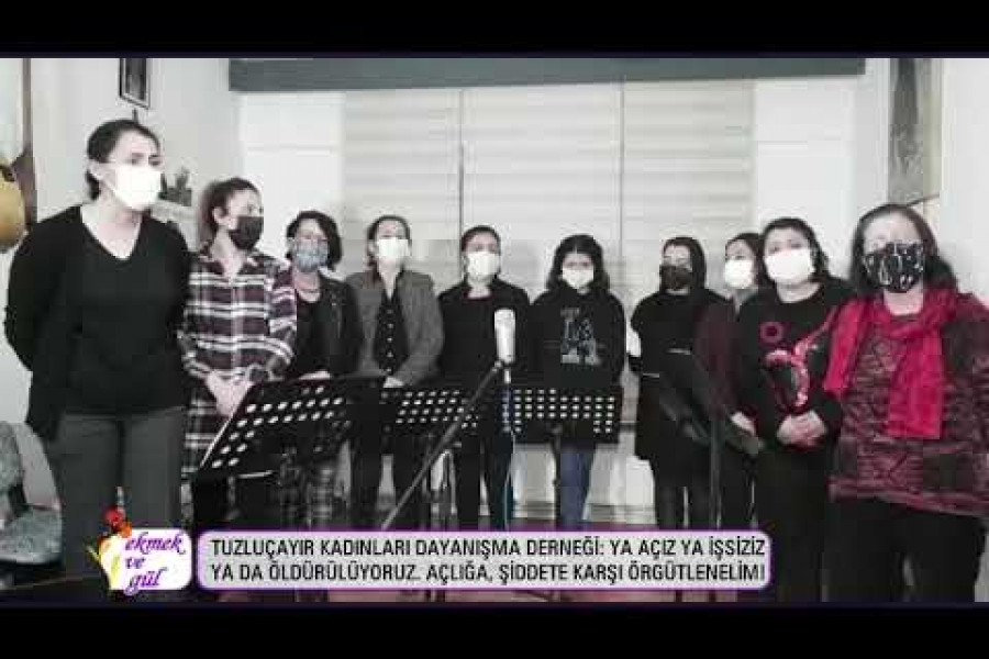 Tuzluçayır kadınları: Açlığa ve şiddete karşı 8 Mart’a