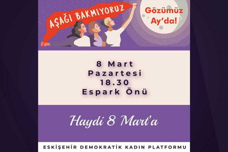 Eskişehir Demokratik Kadın Platformu kadınları 8 Mart’a çağırıyor