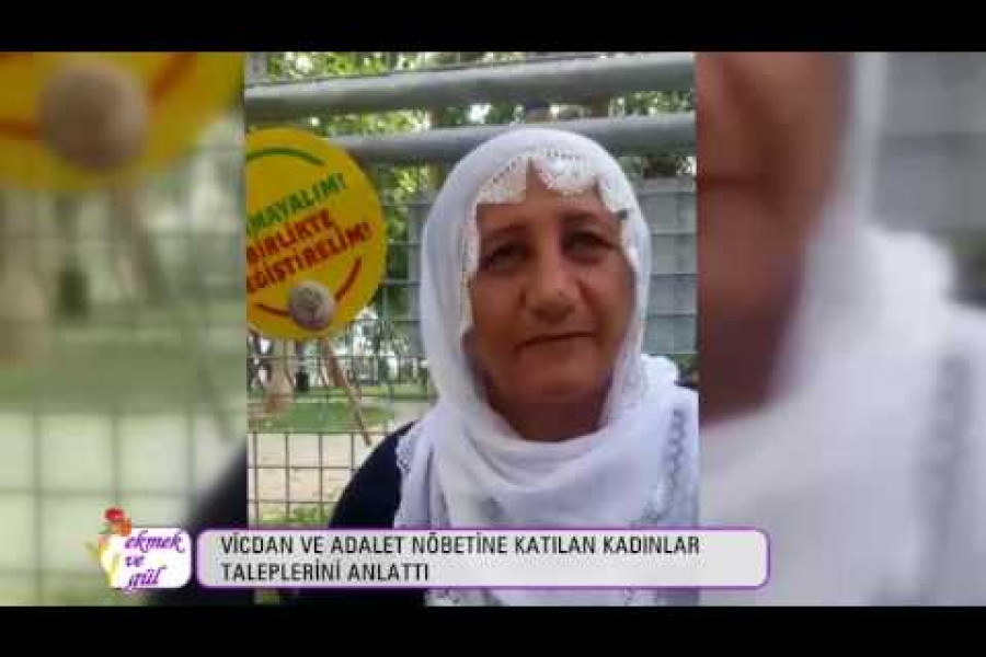 Vicdan ve Adalet nöbetinde kadın talepleri