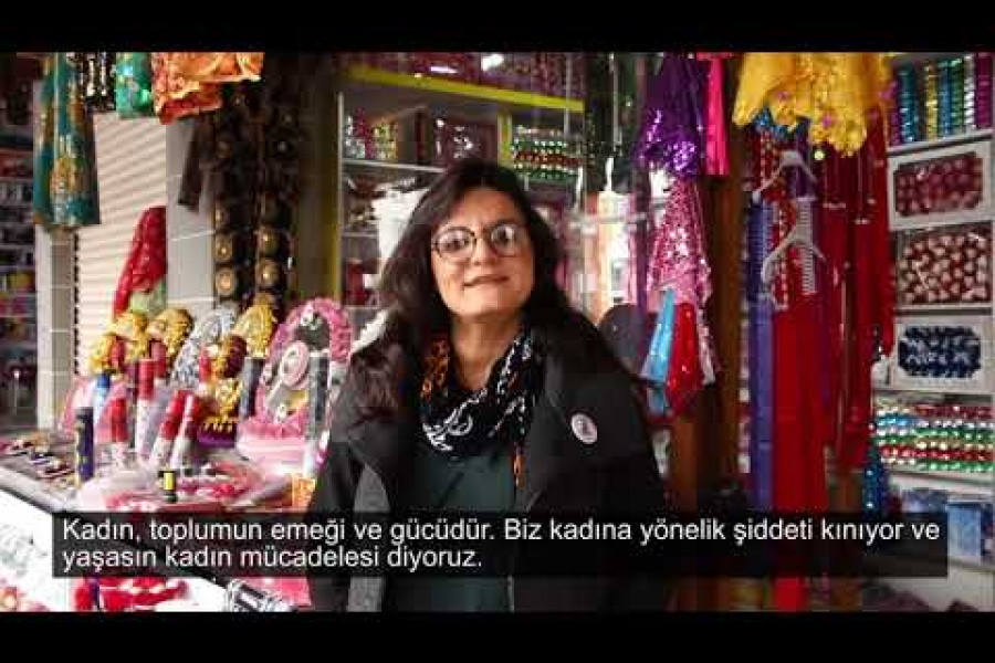 GÜNÜN ÇAĞRISI: Diyarbakır Barosu Kadın Hakları Merkezi’nden 25 Kasım videosu