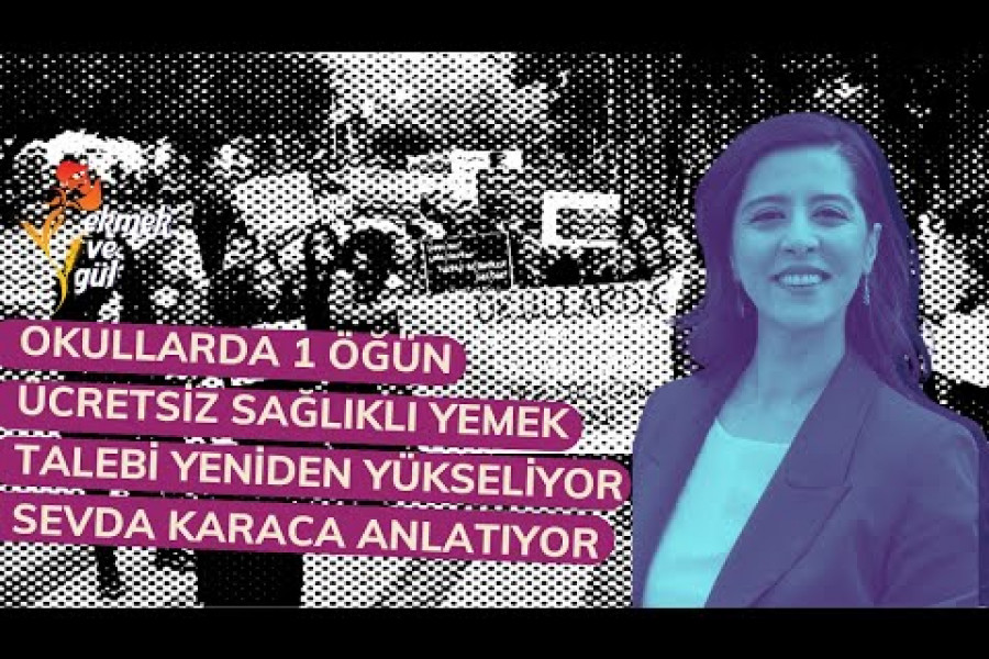 Okullarda 1 öğün ücretsiz sağlıklı yemek talebi yeniden yükseliyor | Sevda Karaca ile konuştuk