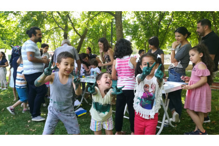 Batıkent'te kadınlar şenlik düzenledi