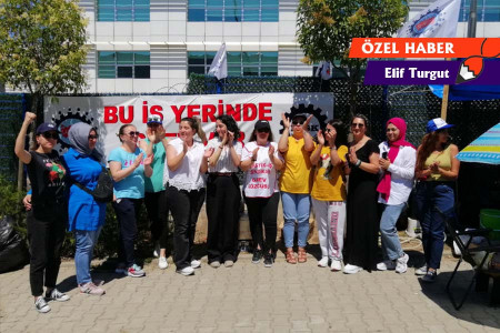 Bu iş yerinde grev var: Corning grevinde kadın işçiler