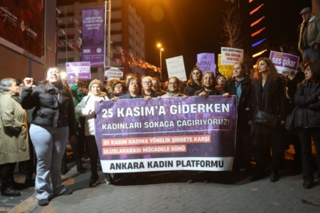 Ankara Kadın Platformu: '25 Kasım'da alanlara!'