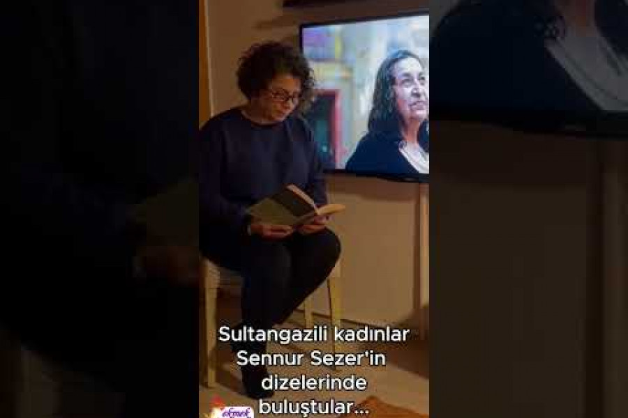 Sultangazi'de kadınlar Sennur Sezer şiir gecesinde buluştu