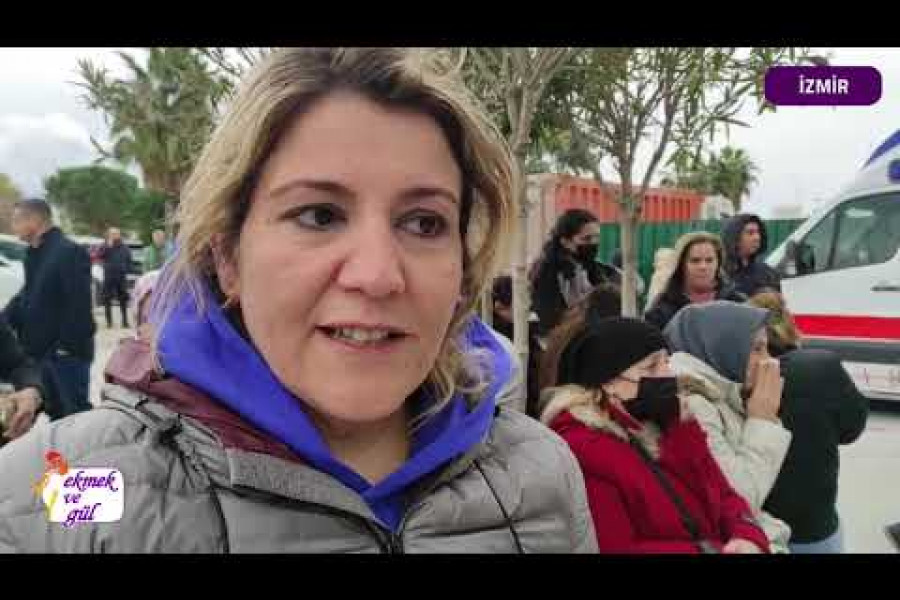 Patronun silahlı saldırısına kadın işçilerden tepki