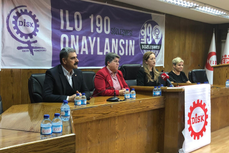 DİSK: ILO 190 imzalansın!