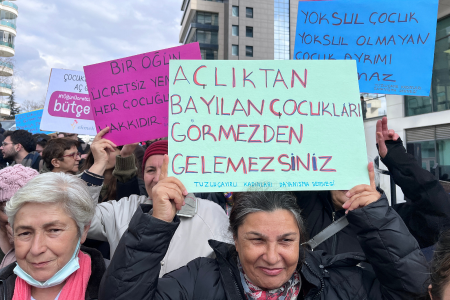 'Emekçi kadınlar sizin seçim vaatlerinize değil, mücadelelerine güveniyor'