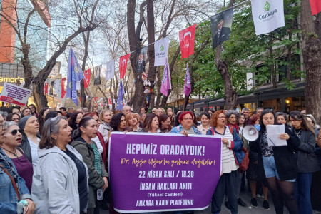 Ankara Kadın Platformu: Dr. Ayşe Uğurlu'nun yanındayız